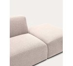 Canapé modulable Neom 1 place avec terminal beige 169 cm