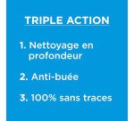 Nettoyant vitres eco-responsable Ajax Triple action - Recharge de 750 ml