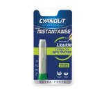 Colle instantanée multi-usages Cyanolit - Tube de 2 g