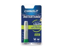 Colle instantanée multi-usages Cyanolit - Tube de 2 g