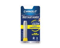 Colle instantanée multi-usages Cyanolit - Tube de 2 g