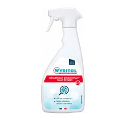 Détartrant désinfectant salle de bain 4 en 1 Wyritol - Spray de 750 ml