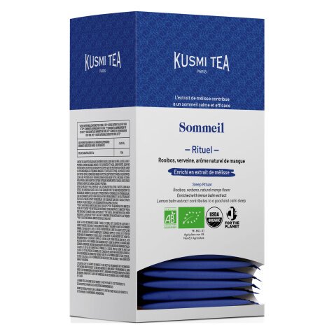 Infusion Rituel Sommeil Bio Kusmi Tea - Boîte de 25 sachets