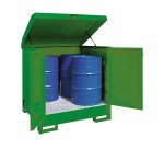 Vasca di raccolta Carvel VAS04C a tenuta stagna coperta 4 fusti 220 L