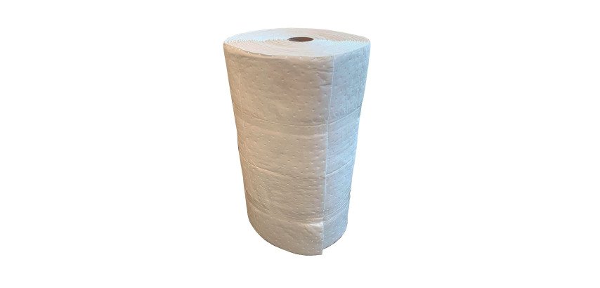 Rotolo assorbente per oli e idrocarburi Carvel ASO010, 41 x 4600 cm, 2 unità