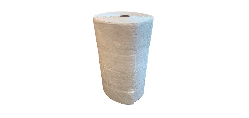 Rotolo assorbente per oli e idrocarburi Carvel ASO010, 41 x 4600 cm, 2 unità
