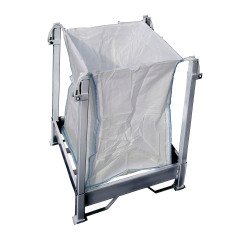 En_struttura porta big bag zincato