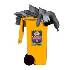 Kit carrellato per liquidi universali assorbenza Carvel KIT120U 120 lt