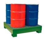 Vasca di raccolta a tenuta stagna Carvel VAS04FG per 4 fusti 220 L