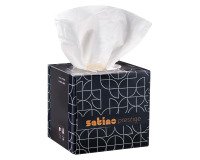 Triple-layer Satino Prestige tissues - Box of 60
