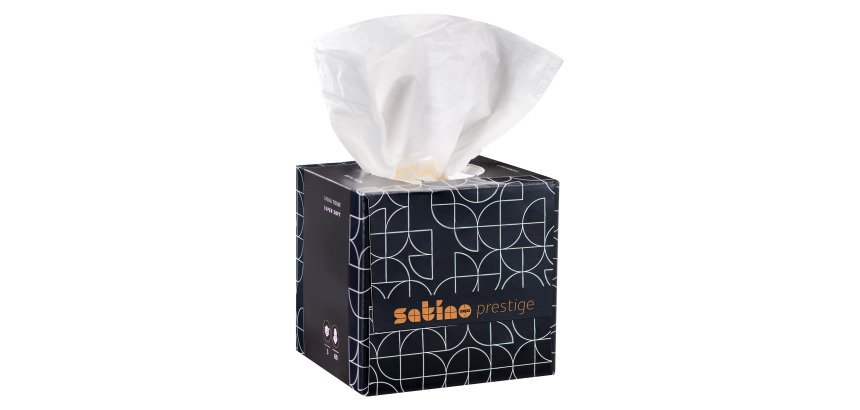 Mouchoirs triple épaisseur Satino Prestige - Boite de 60