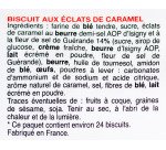 Petits Sablés éclats de caramel beurre salé Bonne Maman - Sachet de 250 g