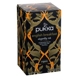 Thé noir English breakfast Bio Pukka - Boîte de 20 sachets