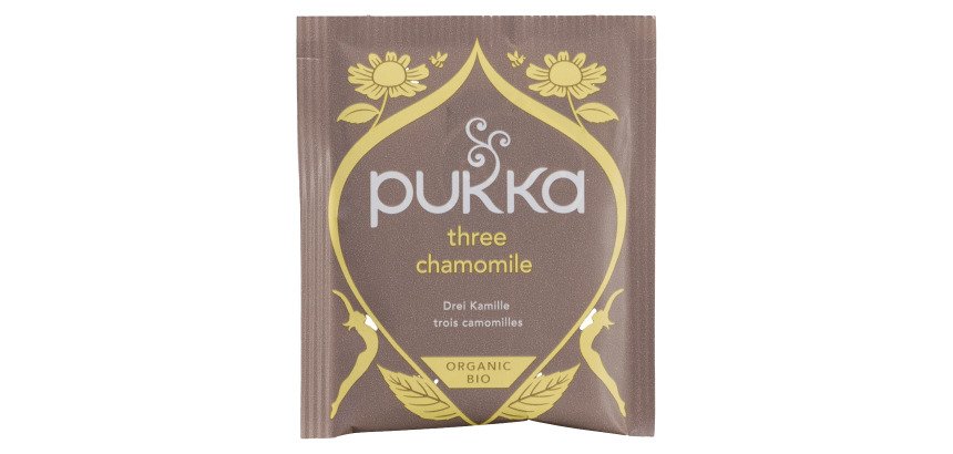 Infusion trois camomilles Bio Pukka - Boîte de 20 sachets
