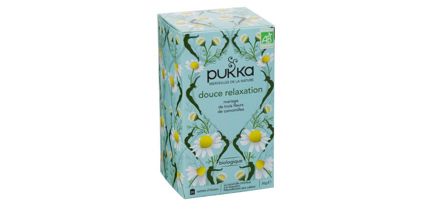 Infusion Douce relaxation Bio Pukka - Boîte de 20 sachets