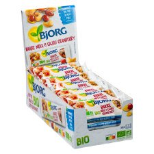 Riegel mit Bio-Cashewnüssen und Cranberries von Bjorg - 25 g