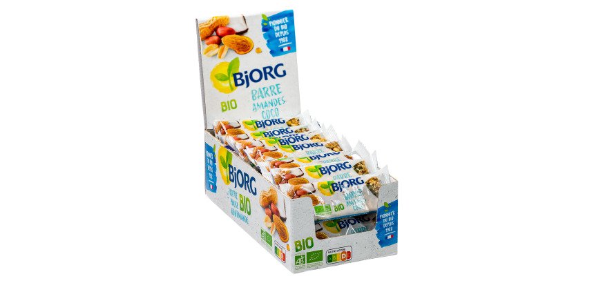 Barre amandes coco Bio Bjorg - 25 g