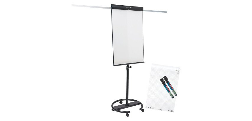 Paperboard - chevalet de conférence mobile Sketch Pro base ronde