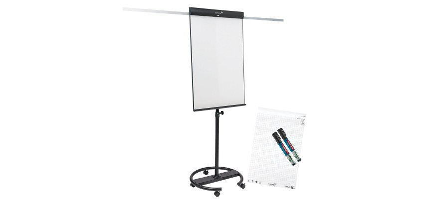 Paperboard - chevalet de conférence mobile Sketch Pro base ronde