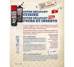 Super décapant fours et inserts Briochin - Aérosol de 500 ml