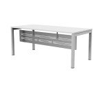 Controventatura metallica/gonna con staffe di fissaggio metal l 108 cm x p 1,5 mm x h 30 cm