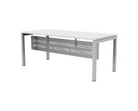 Gonna in metallo per scrivanie L1800 mm + staffe fissaggio