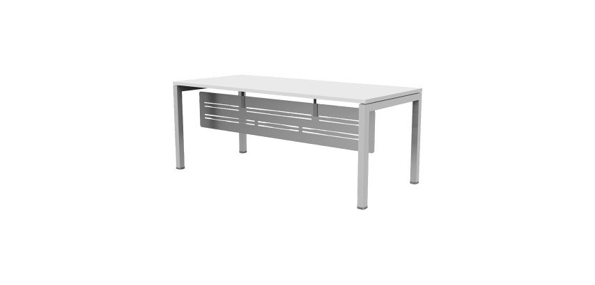 Metal bracing/skirt with metal fixing brackets l 108 cm x d 1,5 mm x h 30 cm