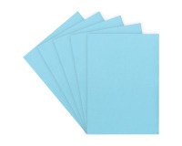 Sous-chemise standard 60 g 22 x 31 cm couleur - Paquet de 100 - bleu