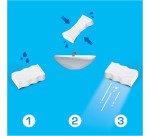 Eponge gomme magique Original Mr Propre - Paquet de 3