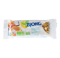 Barre amandes coco Bio Bjorg - 25 g