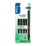 Kugelschreiber Pilot FriXion Ball+ radierbar ausziehbar 0,7 mm Spitze - mittlere Schreibweise - Packung mit 4