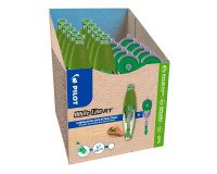 Pack mit 10 ausziehbaren Pilot Begreen Korrekturstiften, 4 mm Breite - Länge 6 m + 10 Nachfüllpatronen, davon 5 gratis.