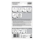 Crochets adhésifs translucide Command 3M - Lot de 20