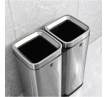 Poubelle de tri sélectif 'the twin bin', 2 x 30 litres