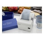 Carta termica GreenROLL fto. larghezza 57 cm diametro esterno 38 cm senza anima in carta riciclabile blue4est(R) in conf. 10 rotoli