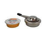 Pâte combustible pour fondue Favorit, coupelle de 80 g - Paquet de 3