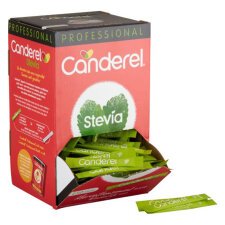 Edulcorant Stevia Canderel - Boîte distributrice de 250 sticks