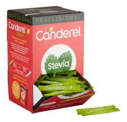 Edulcorant Stevia Canderel - Boîte distributrice de 250 sticks