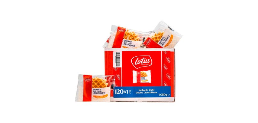 Gaufre croustillante Lotus - Carton de 120