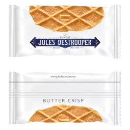 Biscuits Jules' Assorted Butter Jules Destrooper Assortment - Box of 300