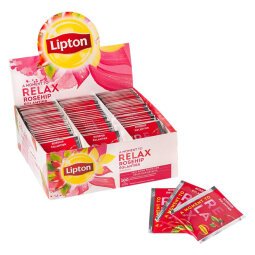 Lipton thee, Rozebottel, Infusion, doos van 100 zakjes