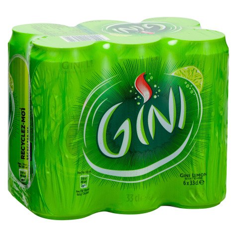 Gini Lemon 33 cl - 24 cans