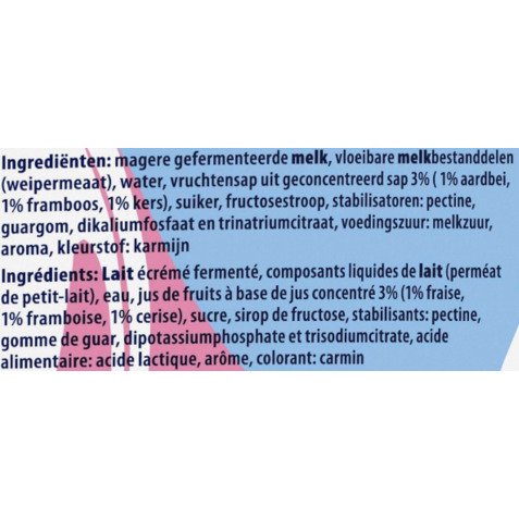 Fristi fruits rouges 25 cl - Carton de 24