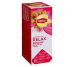 Infusion Églantier Lipton Relax - Boîte de 25 sachets