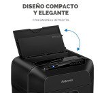 Destructora Fellowes automática Híbrida AutoMax 80M minicorte P-4 17L