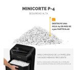 Destructora Fellowes automática Híbrida AutoMax 80M minicorte P-4 17L