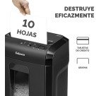 Destructora Fellowes 10M Microcorte 4 x 12  P 5