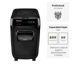 Destructora DIN3 Fellowes automática Automax 200C corte en partículas P-4 32L