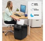 Destructora DIN3 Fellowes automática Automax 200C corte en partículas P-4 32L