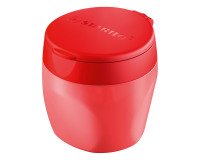 Pencil sharpener with Woody Stabilo 1-usage reservoir